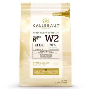 Chocolat Blanc W2 Callebaut - 2.5kg