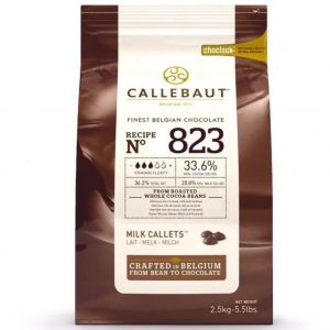Chocolat au lait Callebaut 823 - 2.5kg